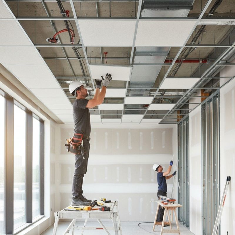 Office Ceiling Installation